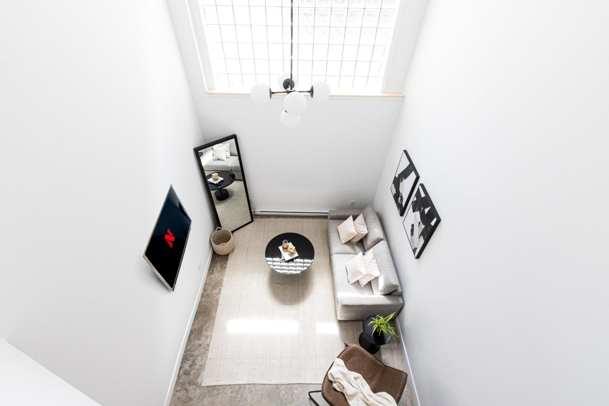 Luxurious 1Bdr Two-Floor Loft In Mile End -1A Apartment Montreal Exterior photo